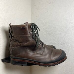 Ugg hamric brown leather waterproof boots